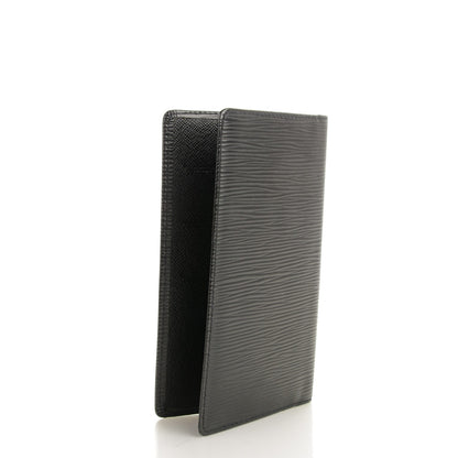 Louis Vuitton Epi Pocket Agenda Cover Black 3 of 7