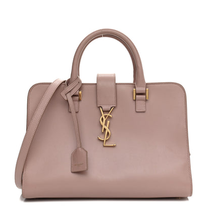 Saint Laurent Smooth Calfskin Small Monogram Cabas Pink 1 of 13