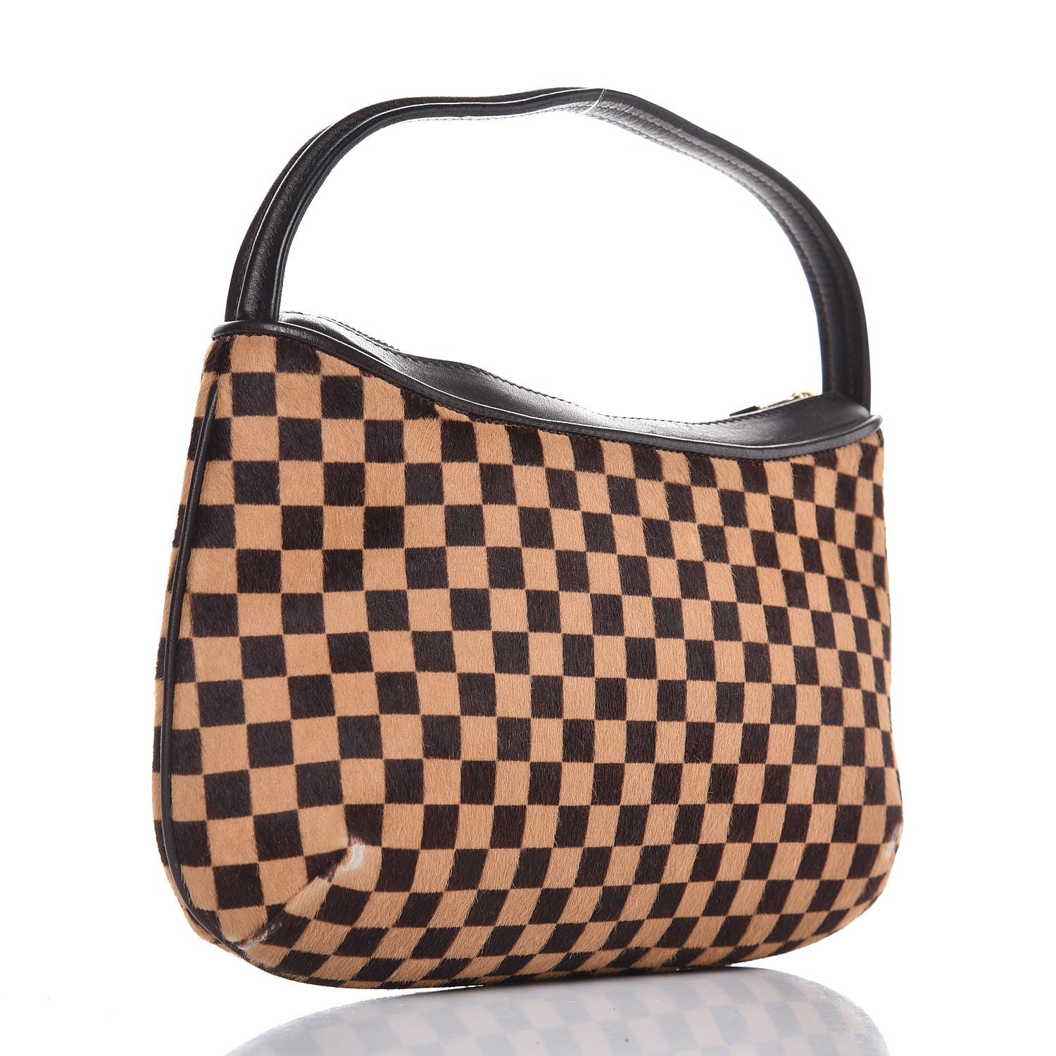 Louis Vuitton Calf Hair Damier Sauvage Tigre 3 of 13