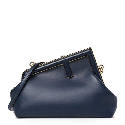 Fendi Shiny Nappa Small Fendi First Midnight Blue 1 of 10