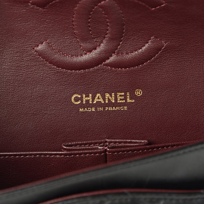 Chanel Lambskin Quilted Medium Double Flap Black 6 of 13