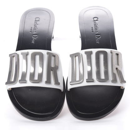 Christian Dior Calfskin Dio(r)evolution 10mm Slide Sandals 38 Off White 5 of 9