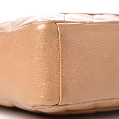 Chanel Caviar Quilted Petit Shopping Tote PST Beige 12 of 14