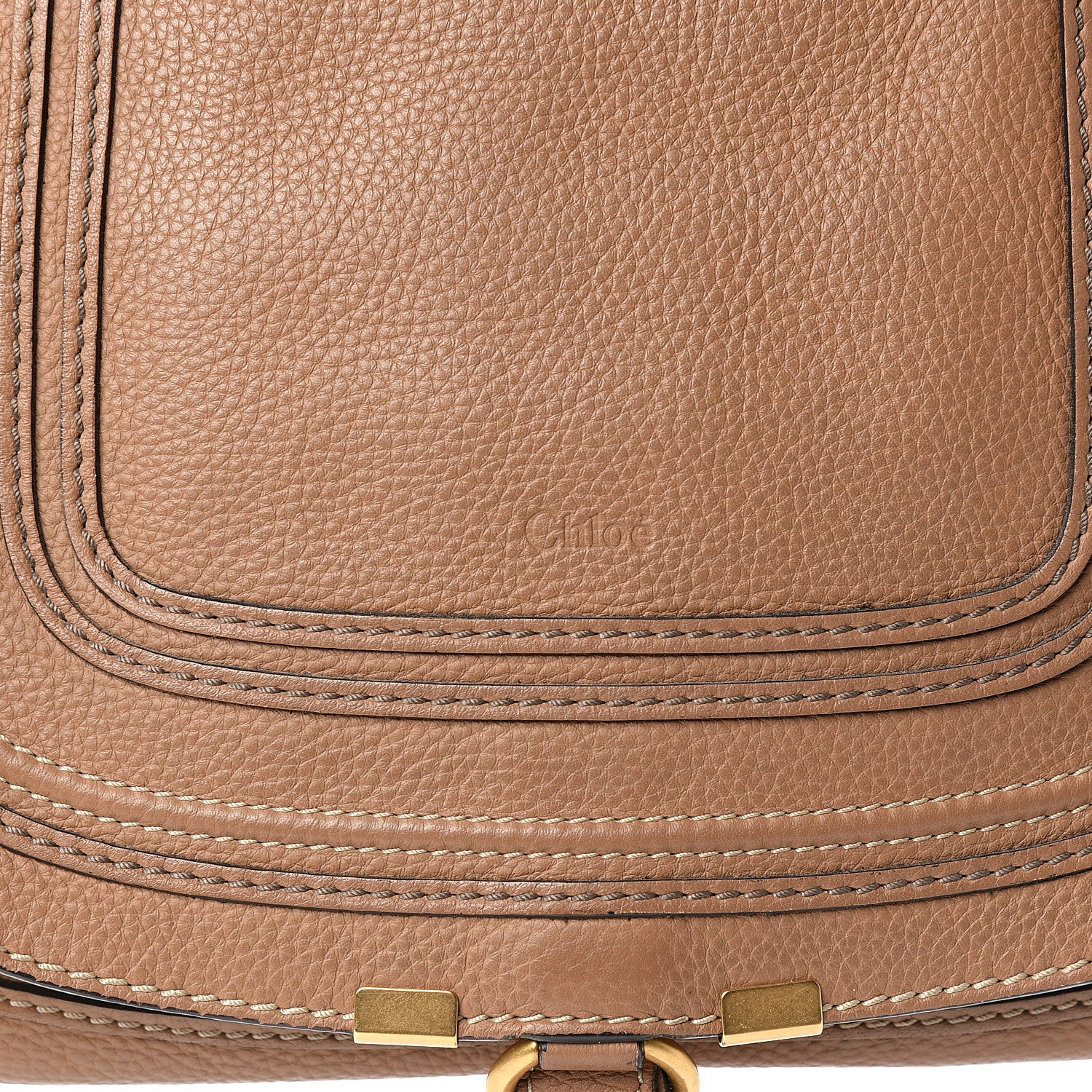 Chloe Calfskin Medium Marcie Satchel Nut 9 of 10