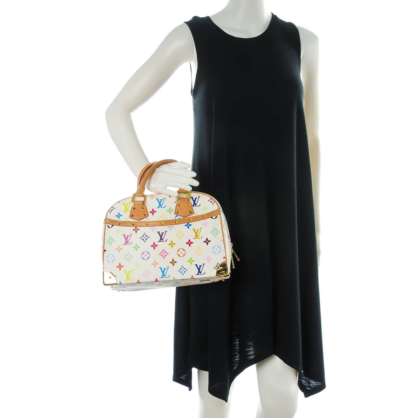 Monogram Multicolor Trouville White