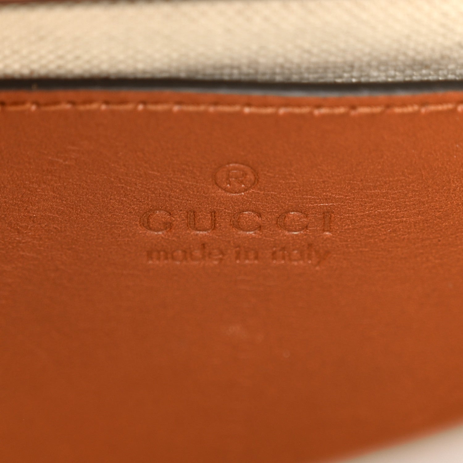 Gucci New Canvas Charisma Calfskin Crystal GG Monogram Mini Diana Tote Bag Camel Ebony 6 of 13