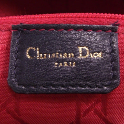 Christian Dior Suede Cannage Lady Dior Black 7 of 10