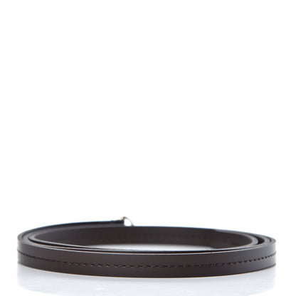 Louis Vuitton Calfskin 12mm Favorite Long Strap Brown 2 of 3