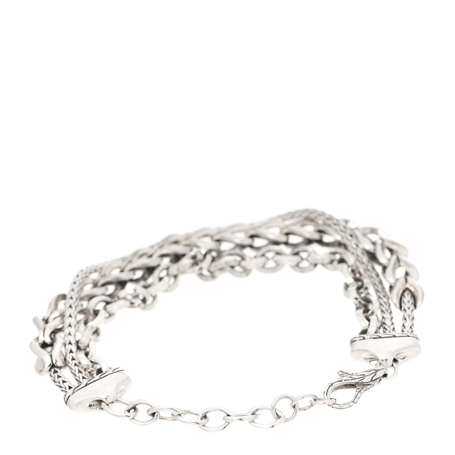 Sterling Silver Multi-Chain Bracelet