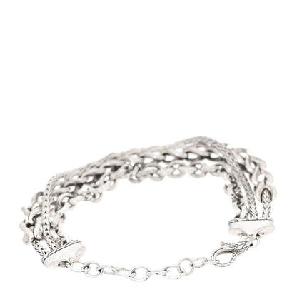 John Hardy Sterling Silver Multi-Chain Bracelet 3 of 5
