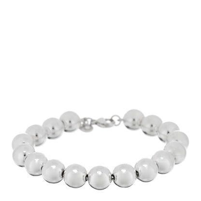 Tiffany Sterling Silver 10mm HardWear Ball Bracelet 1 of 3