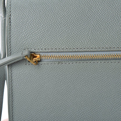 Celine Grained Calfskin Compact Trotteur Cloud 8 of 12