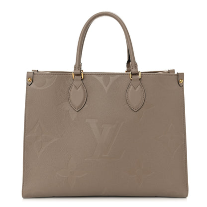 Louis Vuitton Empreinte Monogram Giant Onthego MM Tourterelle 1 of 9