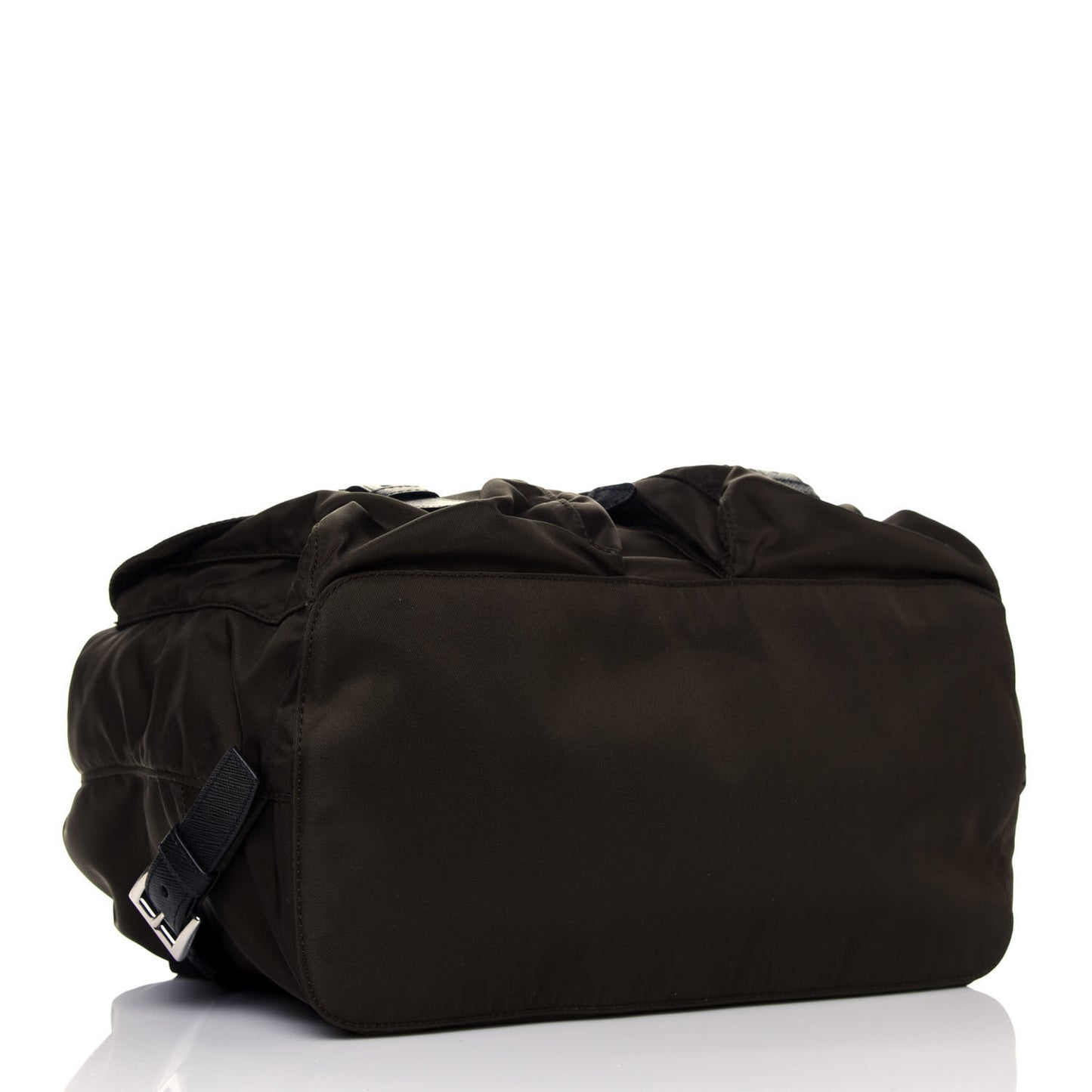 Tessuto Nylon Saffiano Vela Medium Backpack Mimetico