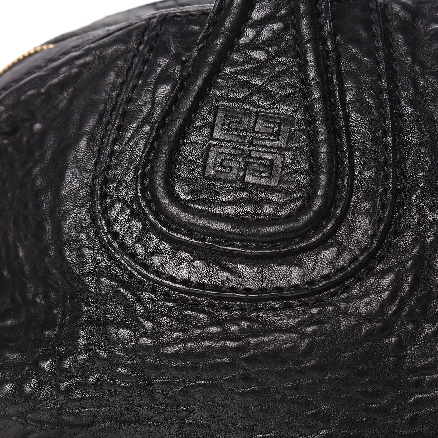 Givenchy Pebbled Sheepskin Medium Nightingale Black 11 of 13