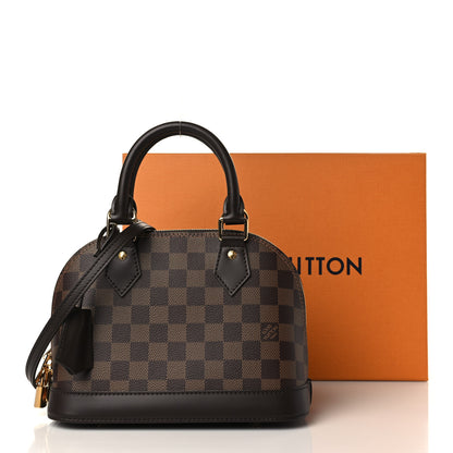 Louis Vuitton Damier Ebene Alma BB 9 of 9