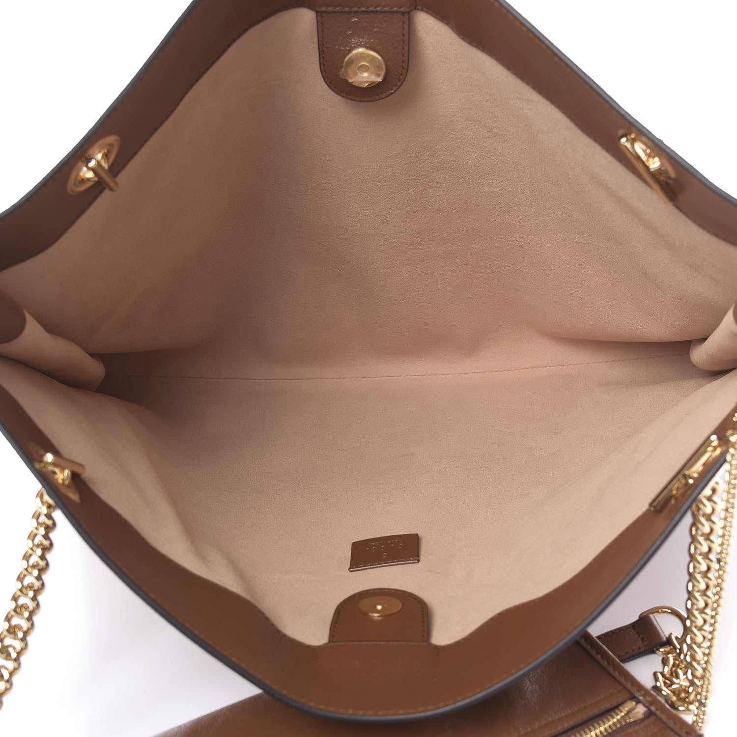 Gucci Calfskin Large Rajah Chain Tote Cuir 6 of 11