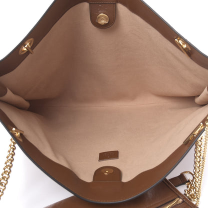 Gucci Calfskin Large Rajah Chain Tote Cuir 6 of 11