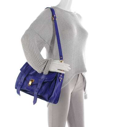 Proenza Schouler Lambskin Medium PS1 Satchel Purple Rain 2 of 12