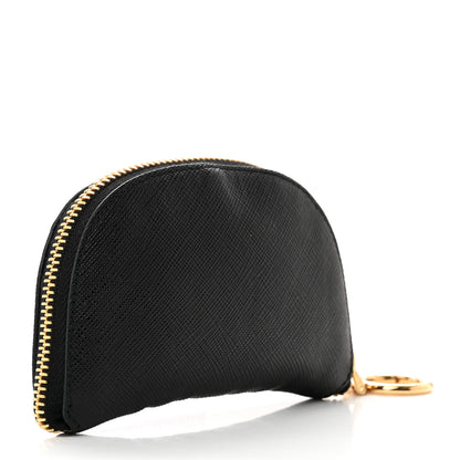 Prada Saffiano Tessuto Travel Pouch Black Pervinca 3 of 8