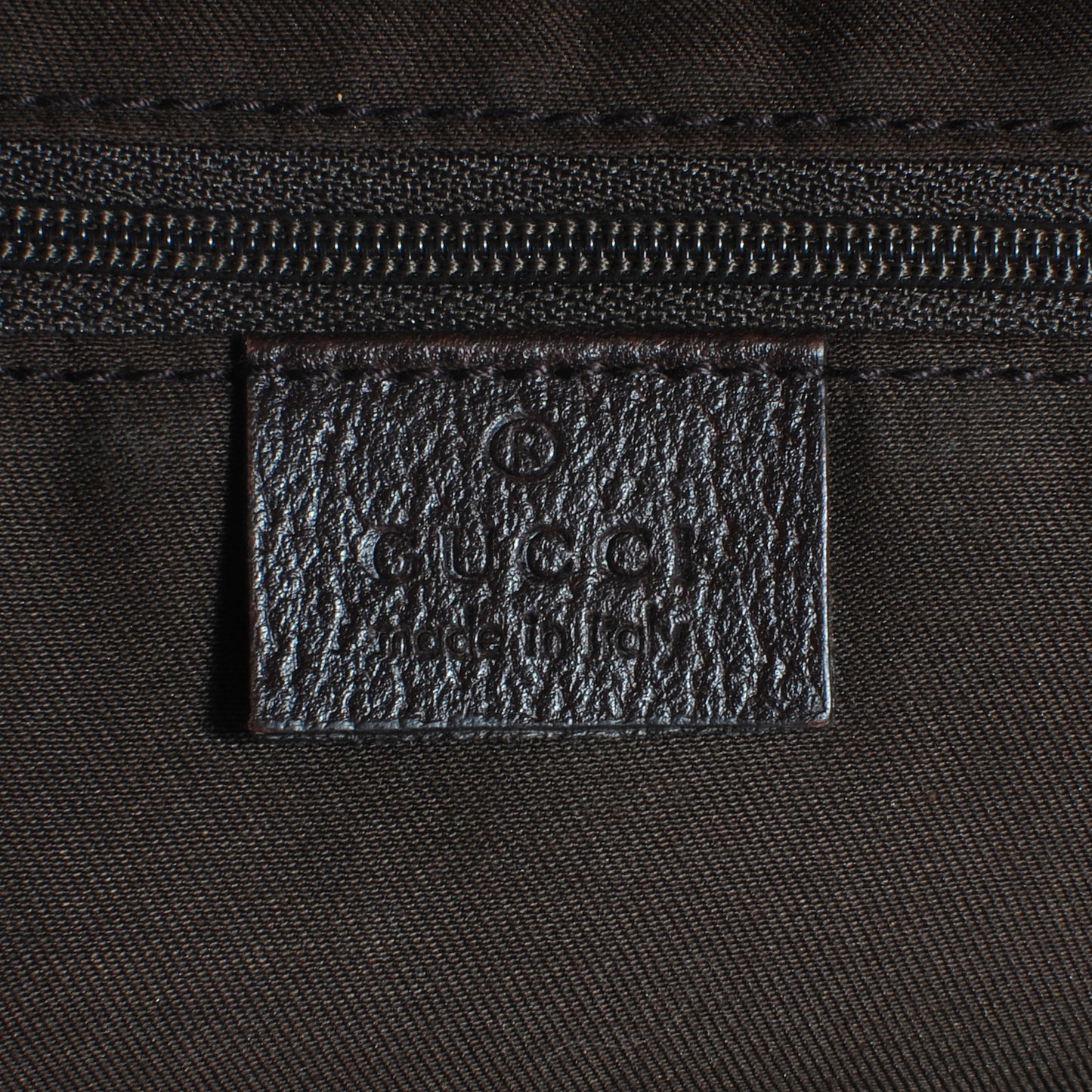 Monogram Medium Abbey Tote Brown
