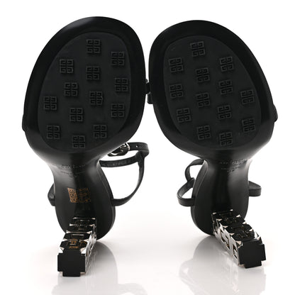 Givenchy Smooth Nappa G Cube 105mm Sandals 40 Black 5 of 7