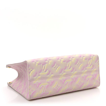 Louis Vuitton Empreinte Monogram Summer Stardust Onthego PM Pink 4 of 9