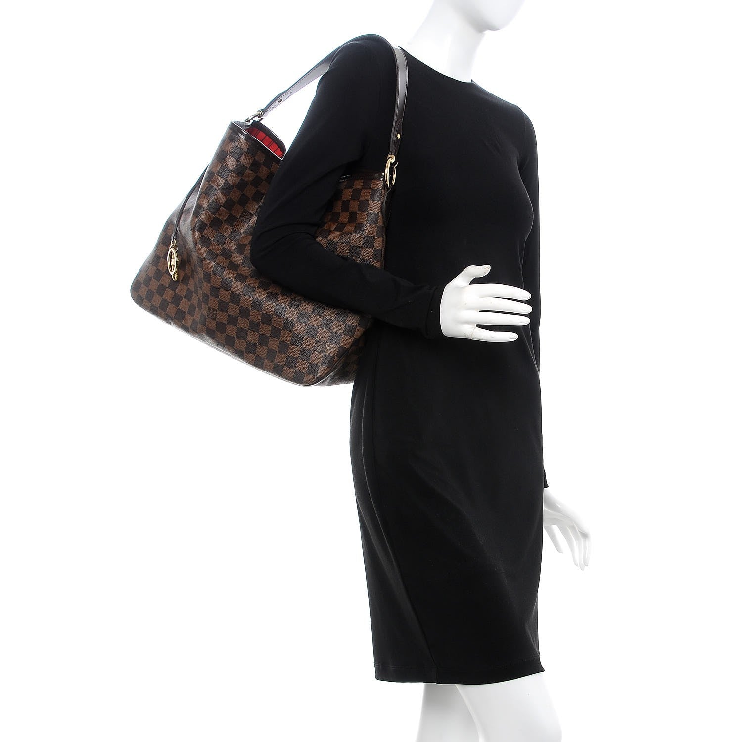 Louis Vuitton Damier Ebene Delightful MM 2 of 8