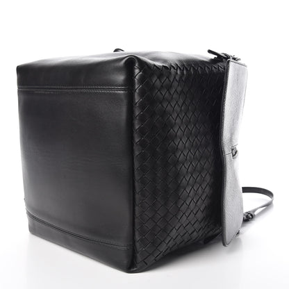 Bottega Veneta Nappa Karung Intrecciato Satchel Black 10 of 10