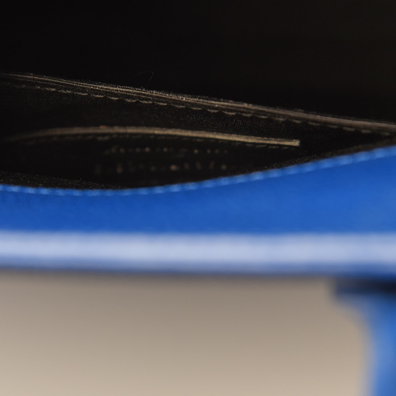 Saint Laurent Grained Calfskin Baby Sac De Jour Royal Blue 7 of 9