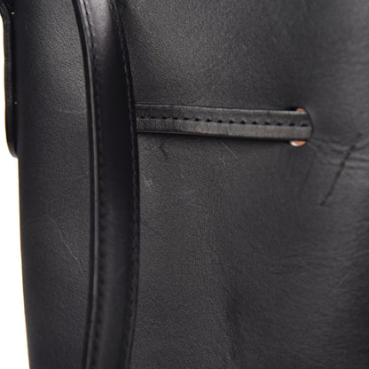 Mansur Gavriel Vegetable Tanned Calfskin Bucket Bag Black Ballerina 13 of 15