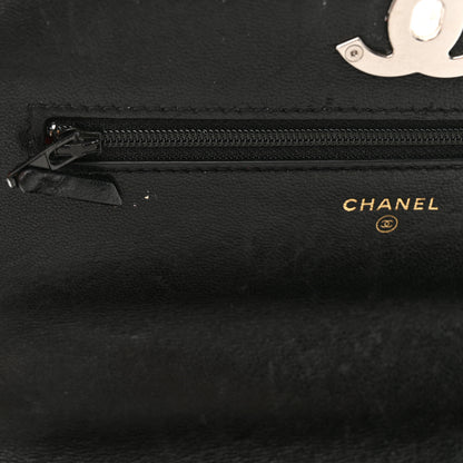 Chanel Lambskin Quilted Chanel 19 Wallet On Chain WOC Black 12 of 14