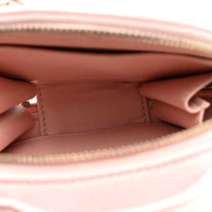 Chanel Lambskin Quilted Round Handle With Care Vanity With Chain Pink 6 of 12