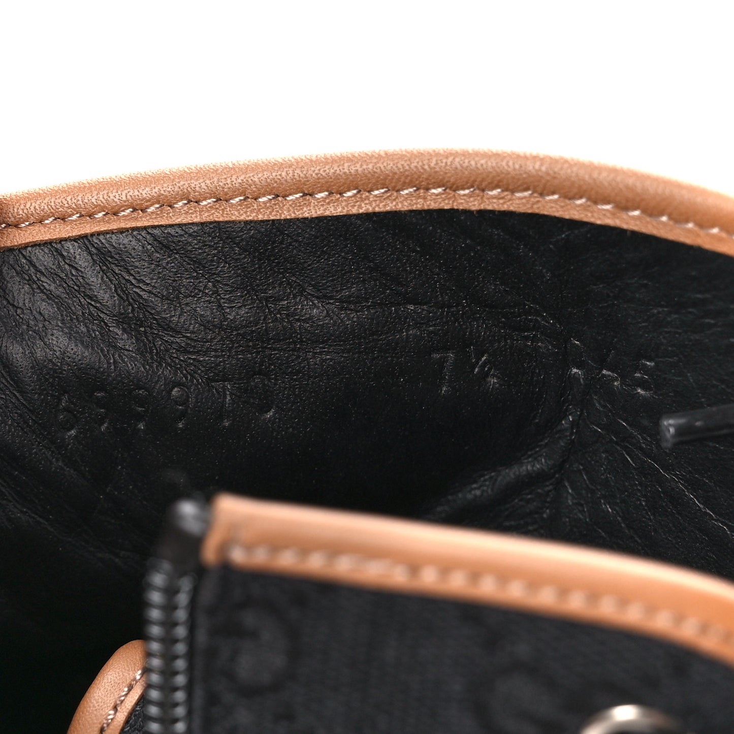 Monogram Miro Soft Calfskin Mens Lace Up Combat Boots 7.5 Black Koi Beige