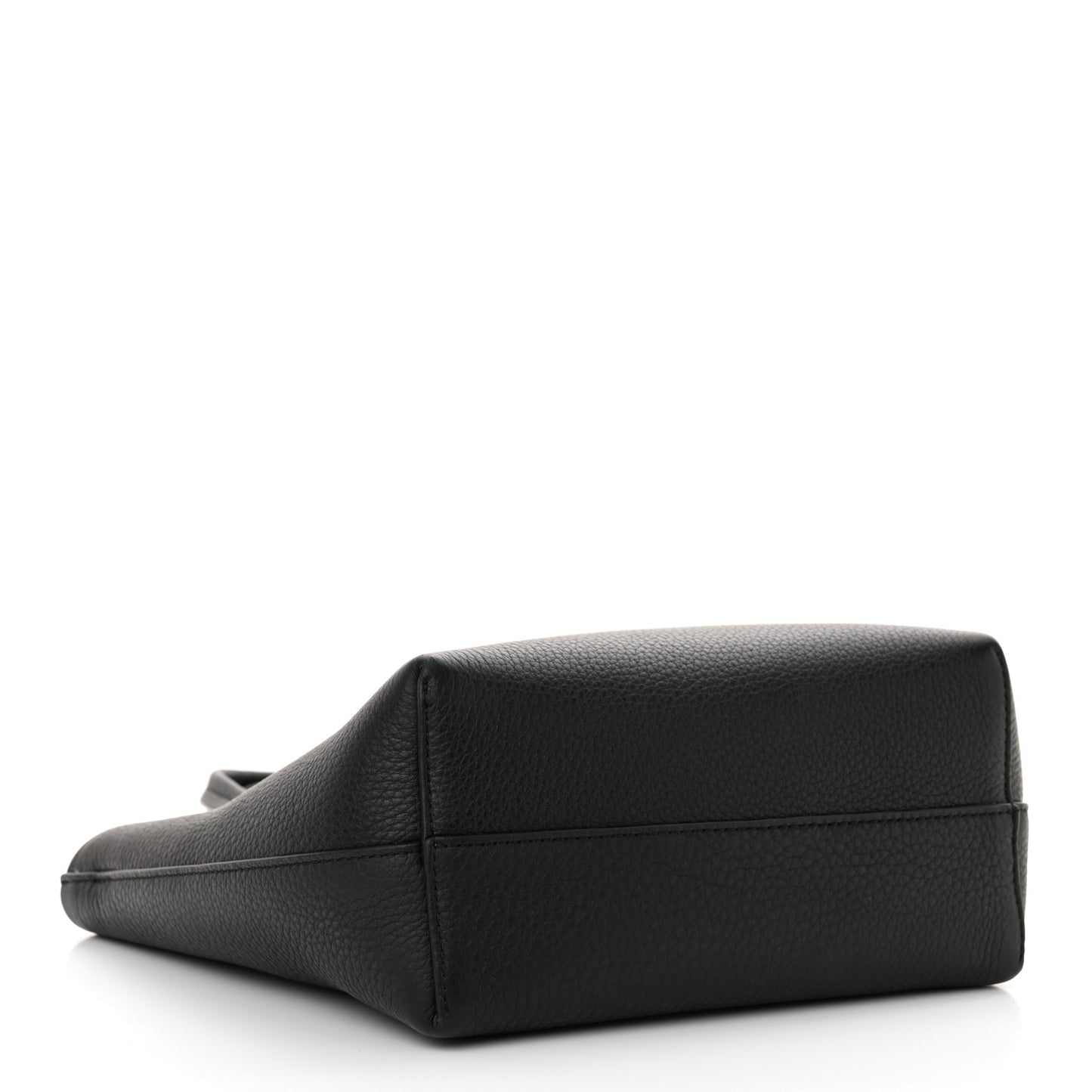 Grained Calfskin Small Park Tote Black
