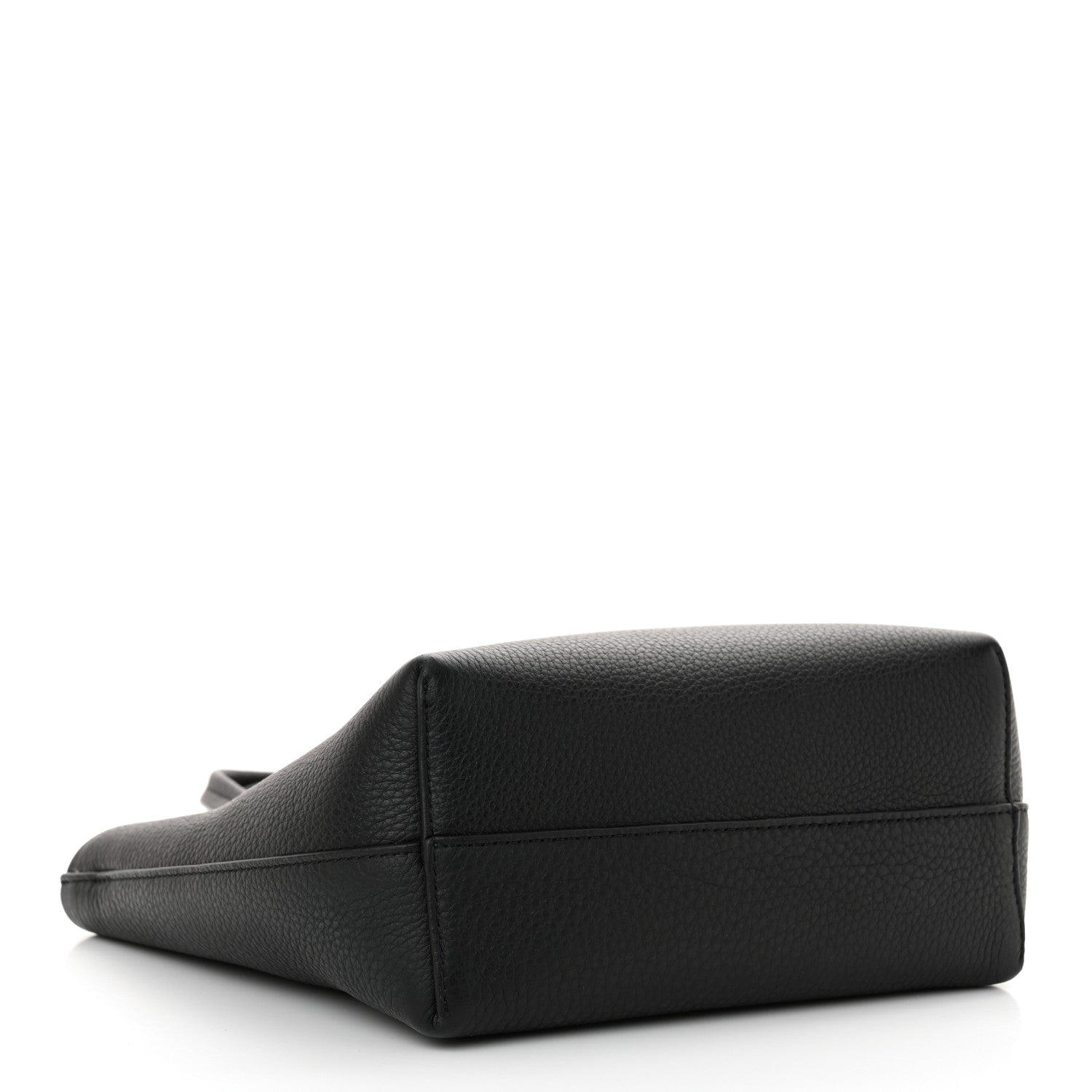 The Row Grained Calfskin Small Park Tote Black 4 of 11