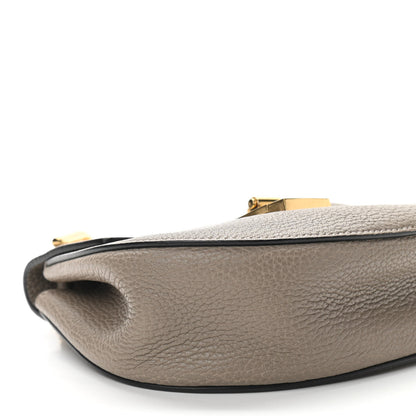 Chloe Grained Lambskin Mini Drew Shoulder Bag Motty Grey 9 of 11