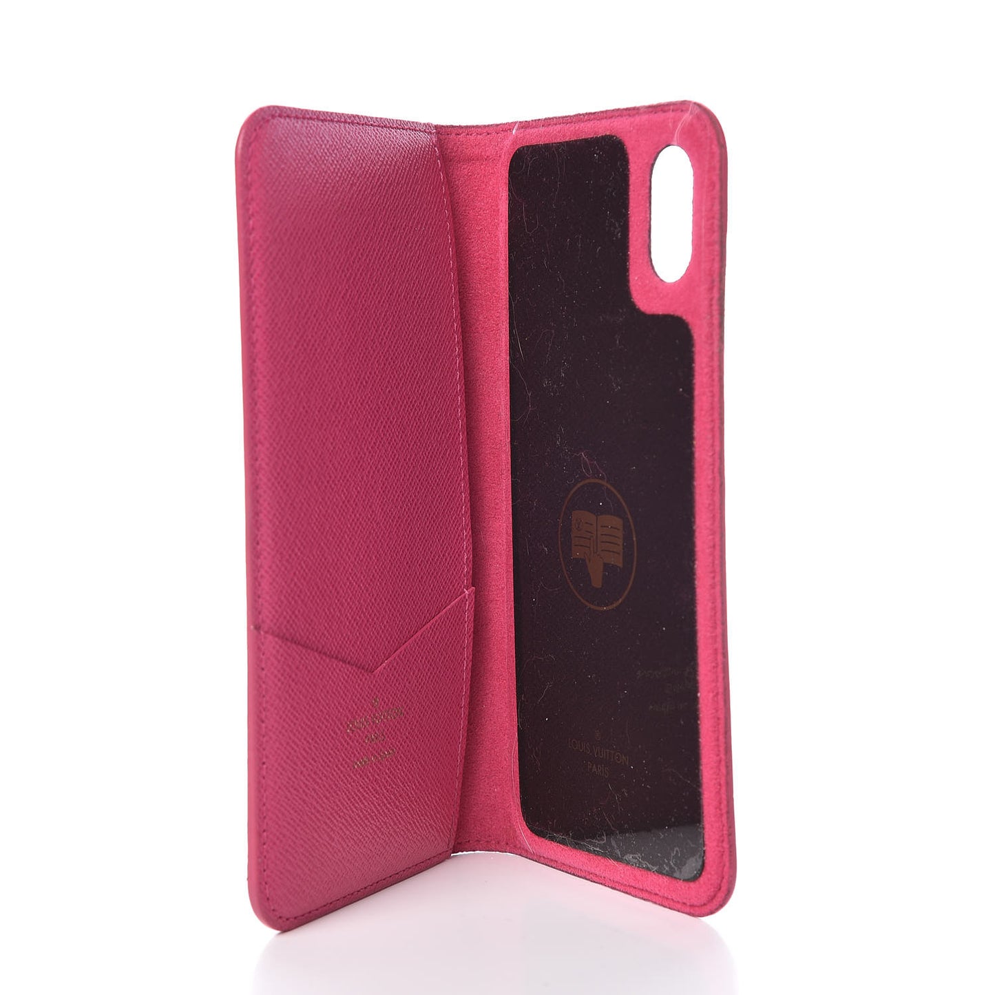 Monogram iPhone XS Max Folio Case Rose Pop