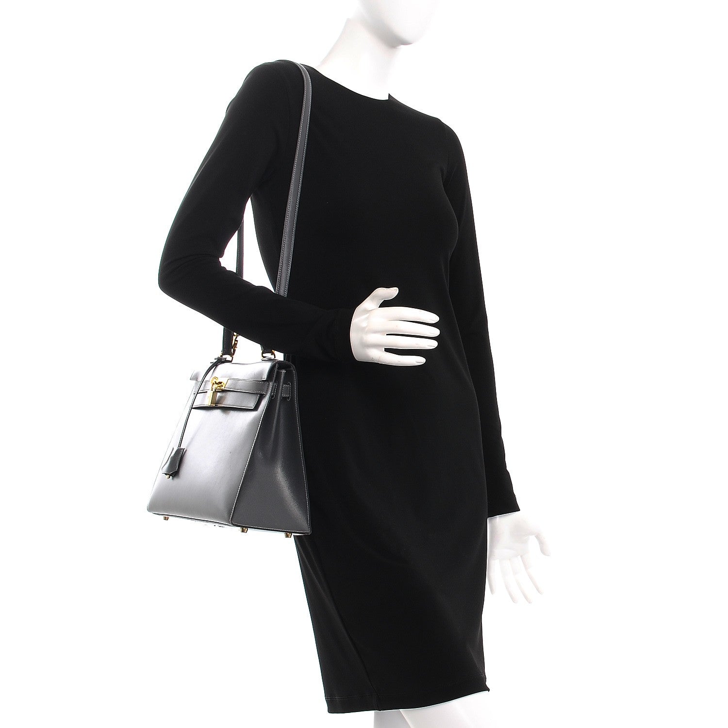 Hermes Box Kelly Sellier 32 Ardoise 2 of 40