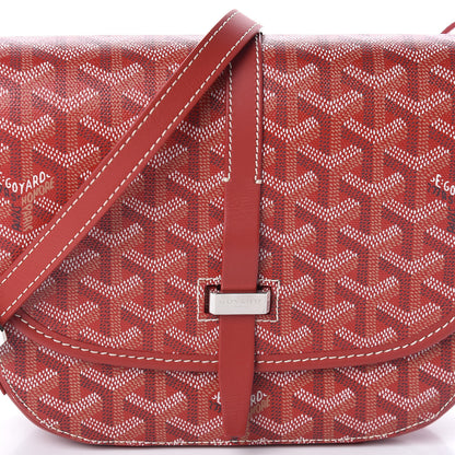 Goyard Goyardine Belvedere II PM Messenger Bag Red 10 of 10