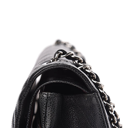 Chanel Caviar Quilted Maxi Double Flap Black 13 of 19