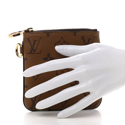 Louis Vuitton Reverse Monogram Trio Square Pouch 2 of 6