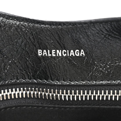 Balenciaga Agneau Arena Medium Le Cagole Carry All Bag Black 6 of 10