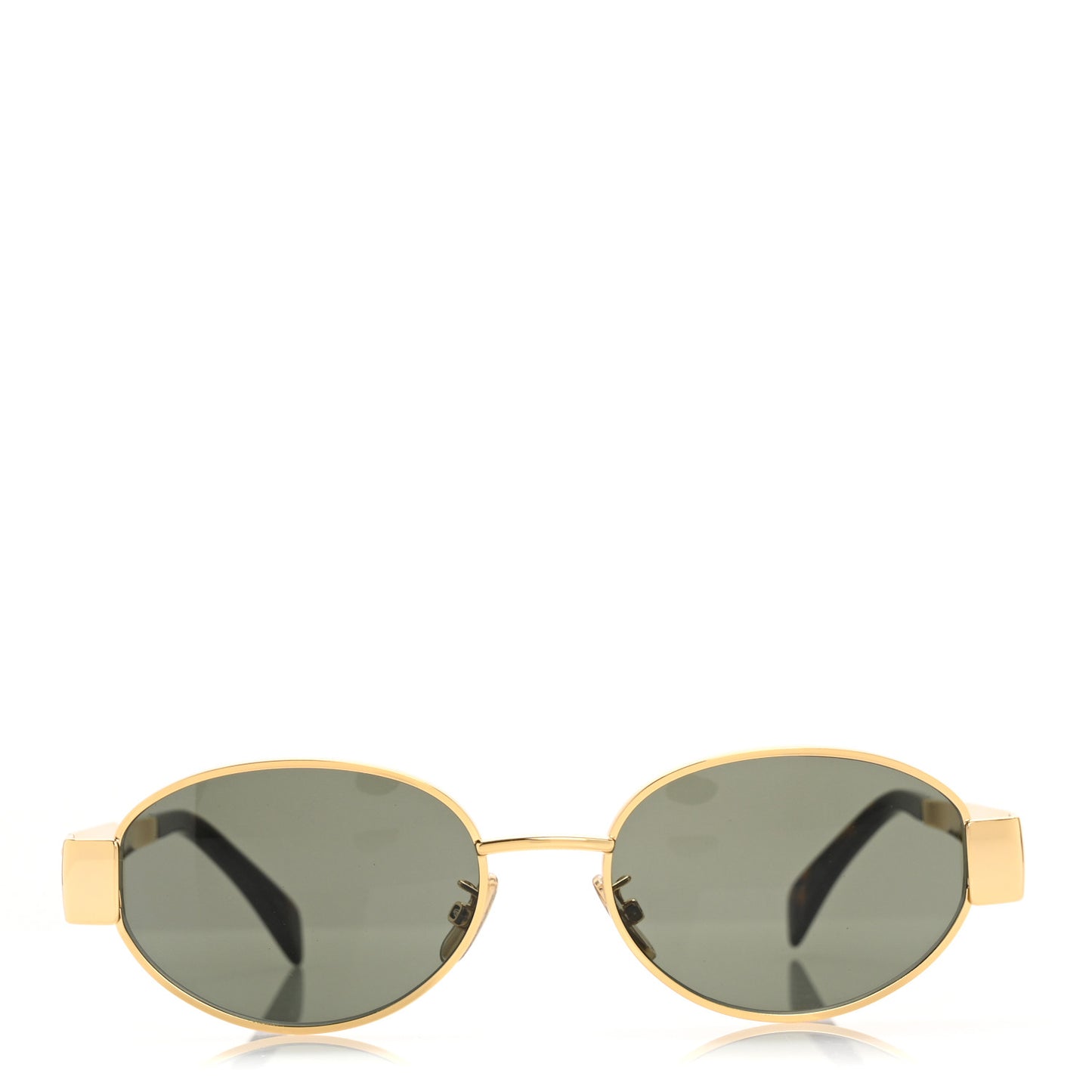 Metal Triomphe 01 Sunglasses CL40235U Gold Green