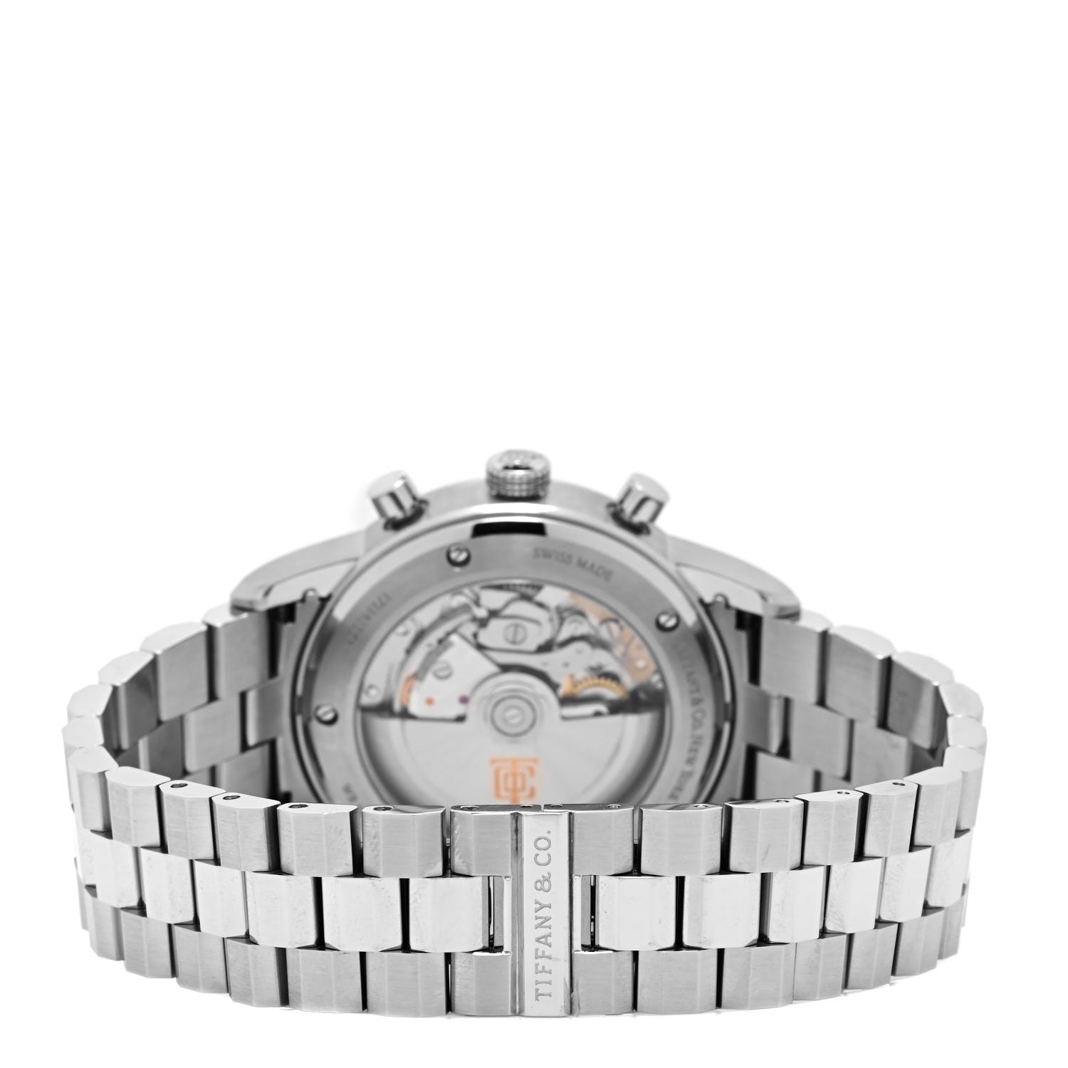 Tiffany Stainless Steel 42mm CT60 Chronograph Automatic Watch 3 of 5