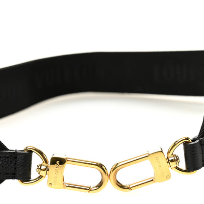 Louis Vuitton Nylon Empreinte Monogram Giant Bandouliere Strap with Coin Purse Black Beige 3 of 6