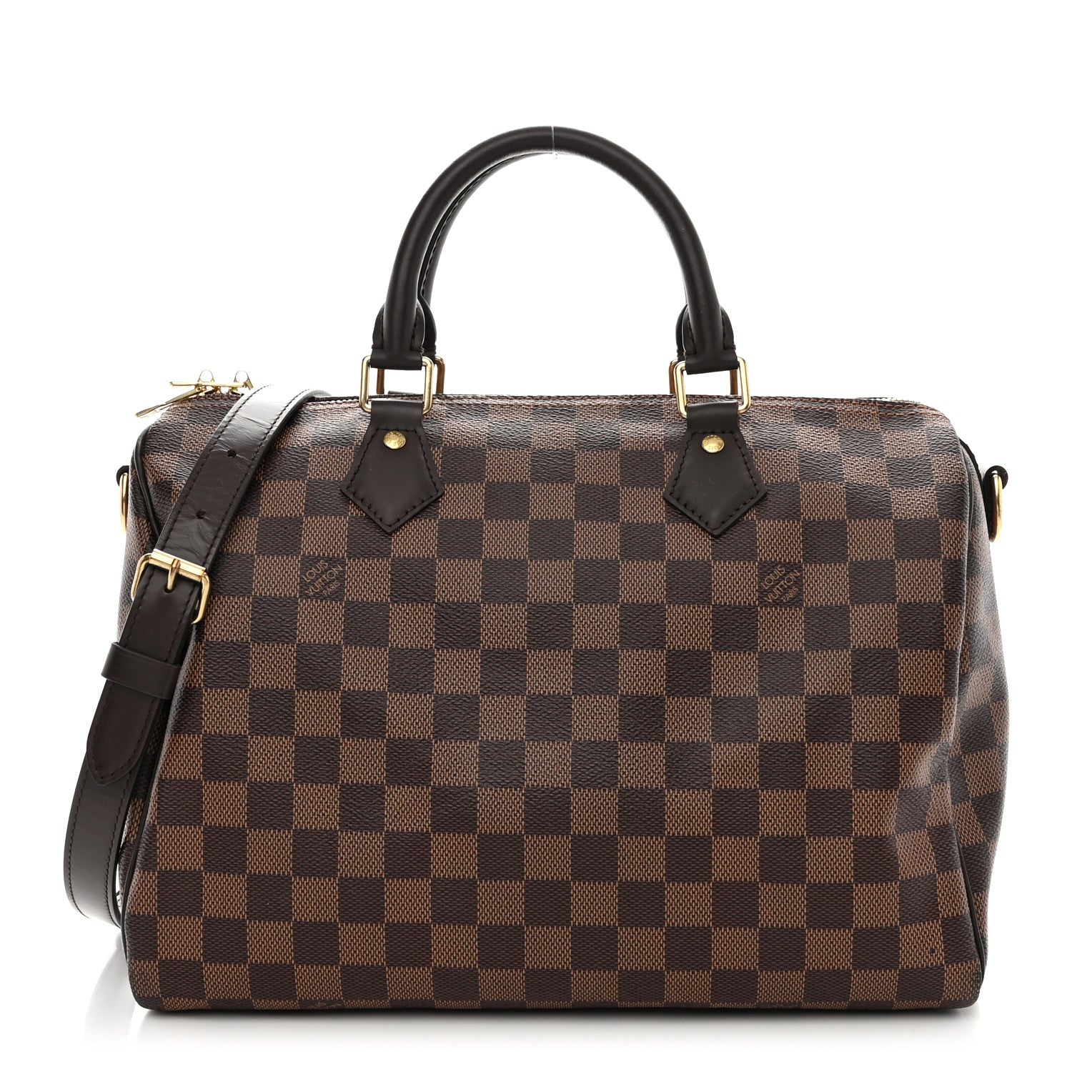 Louis Vuitton LOUIS VUITTON Damier Ebene Speedy Bandouliere 30 1 of 10