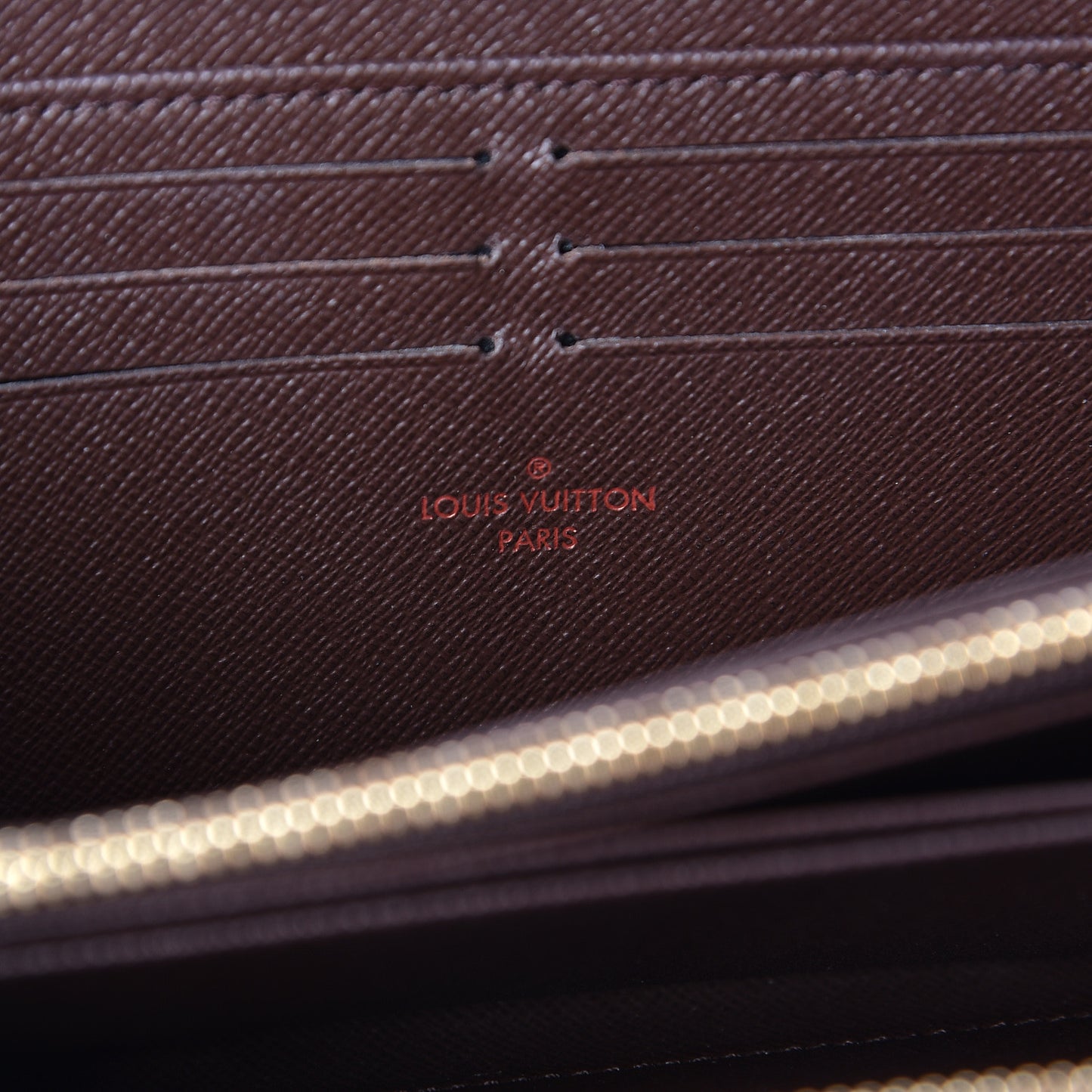 Damier Ebene Zippy Wallet