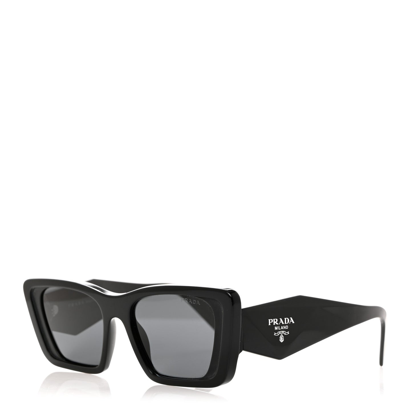 Acetate Symbole Sunglasses SPR 08Y Black