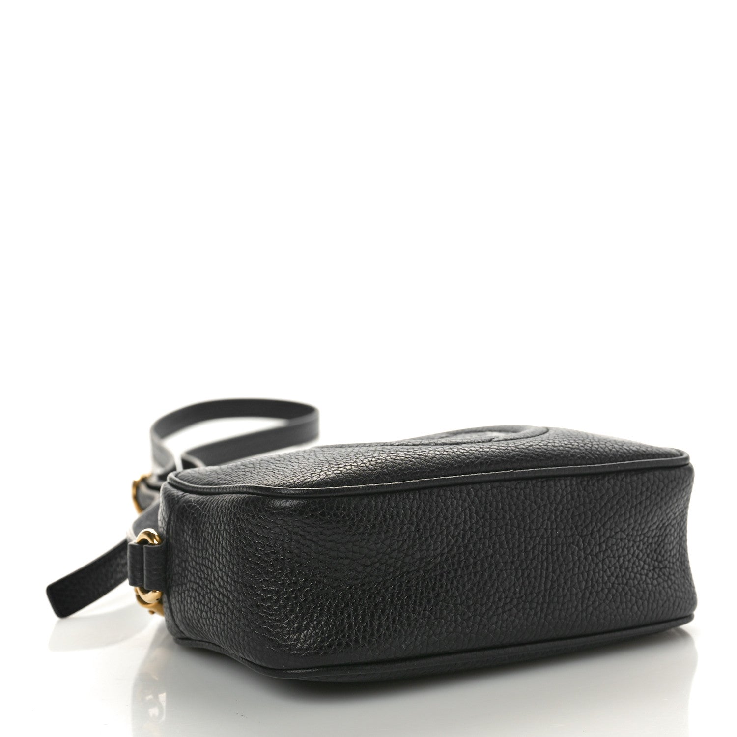 Gucci Pebbled Calfskin Mini Soho Disco Bag Black 4 of 10